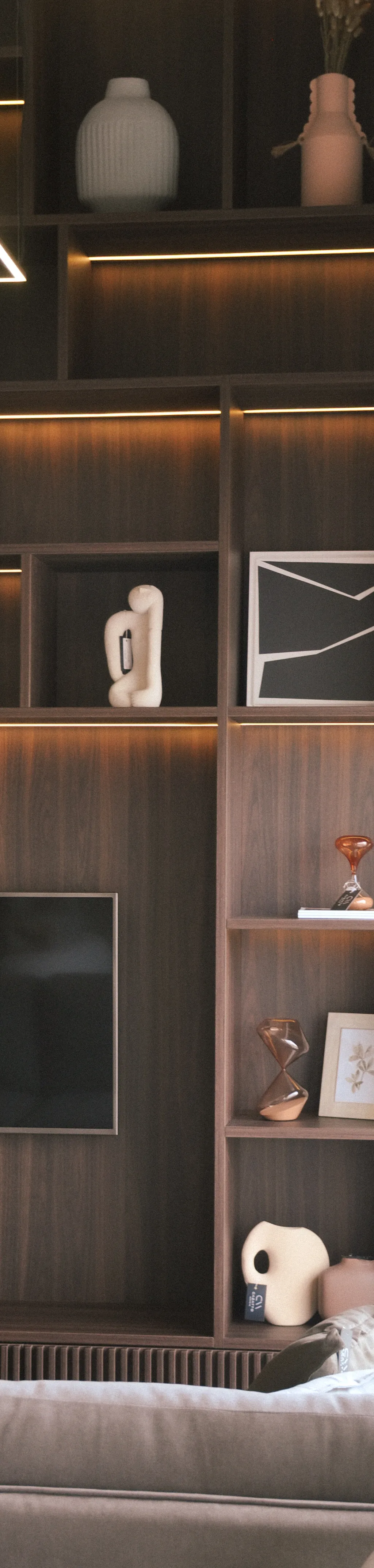 Estante TV com LED